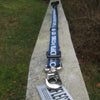 Lost Dog Pub Sport Leash 6ft. Reflective Woven Navy + Light Grey