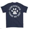 Lost Dog Pub Navy Blue T-shirt Paw Logo Back